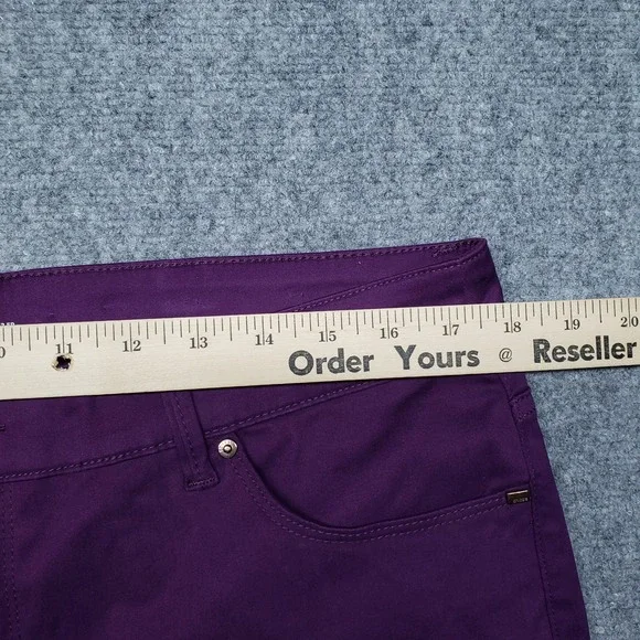 Chicos Jeggings Womens 2.5P Purple Comfort Fit Denim Pants Jeans Casual Stretch - Picture 13 of 16
